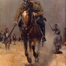 Схема вышивки «АТАКА  КАЗАКОВ»