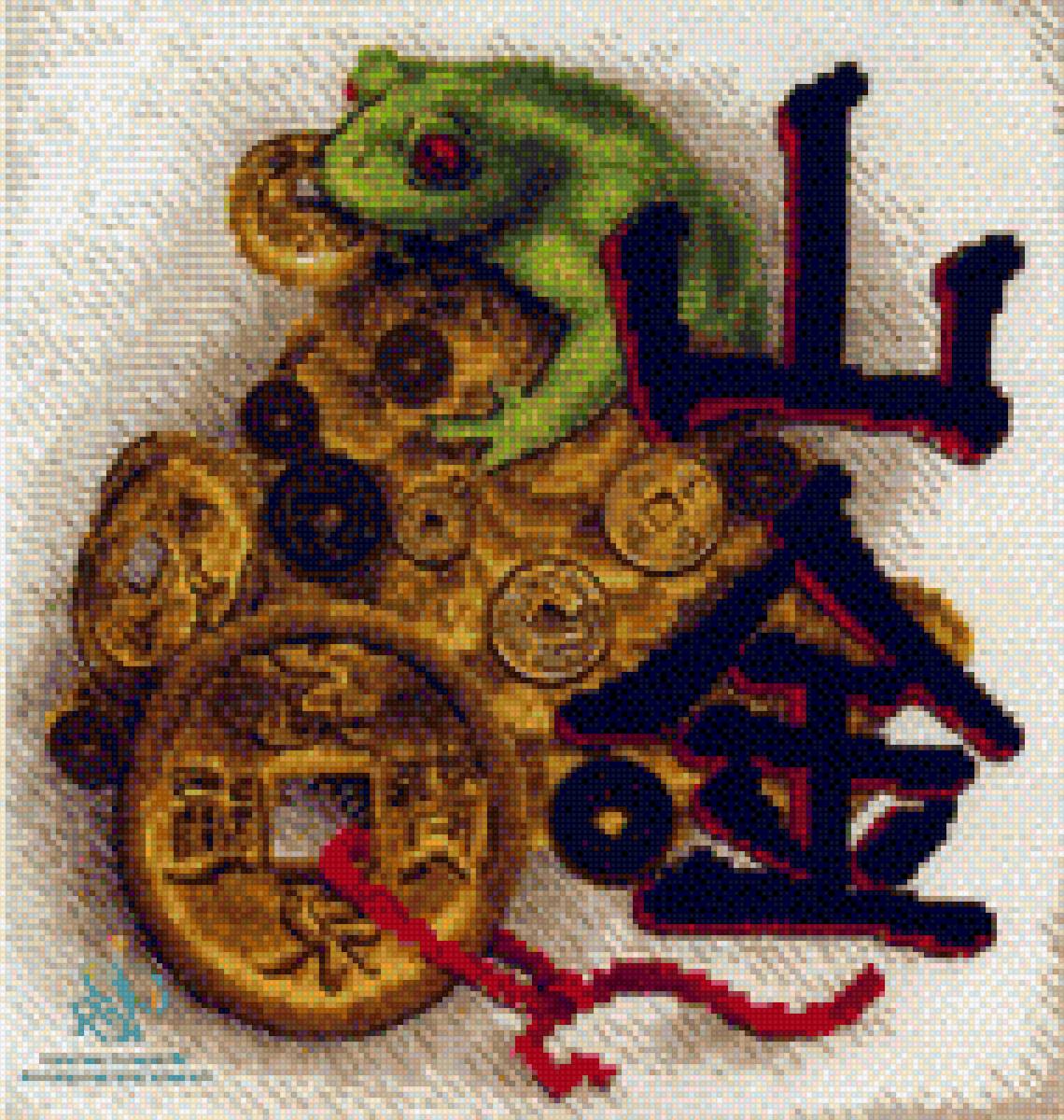 Жаба денежная. измененая - предпросмотр