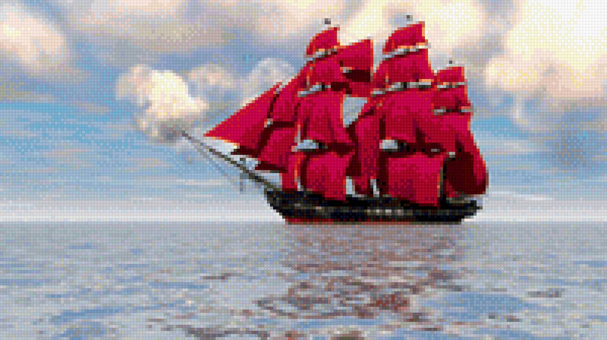 Алые паруса - корабли - предпросмотр