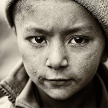 Схема вышивки «Взгляд»