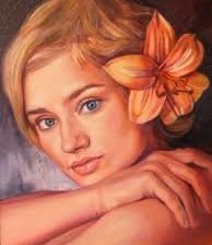 Схема вышивки «девушка»