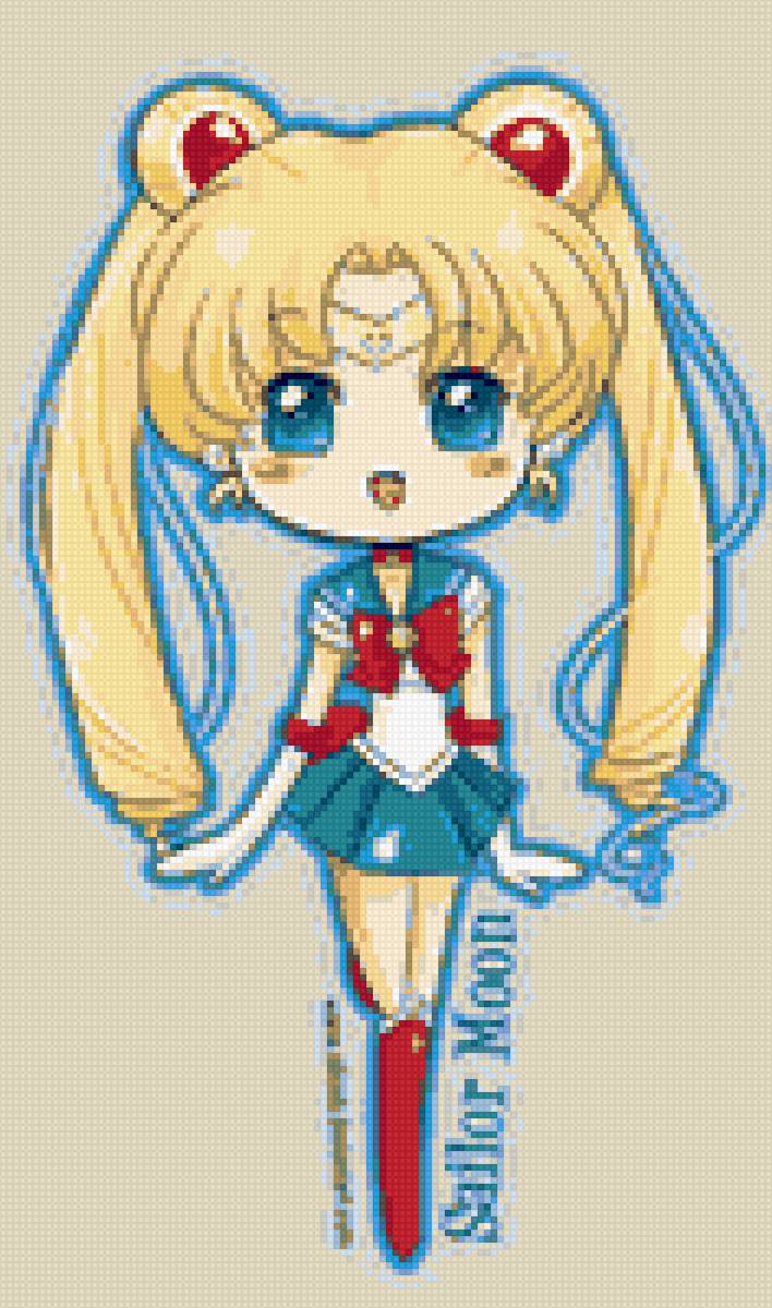 Чибимун - sailor moon, сейлормун - предпросмотр