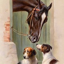 Схема вышивки «друзья»