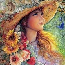 портрет девушки