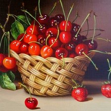 Схема вышивки «Черешни»