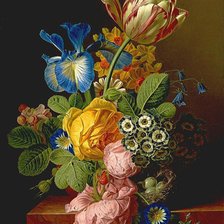 Схема вышивки «Букет»