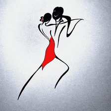 Схема вышивки «Танец страсти.»