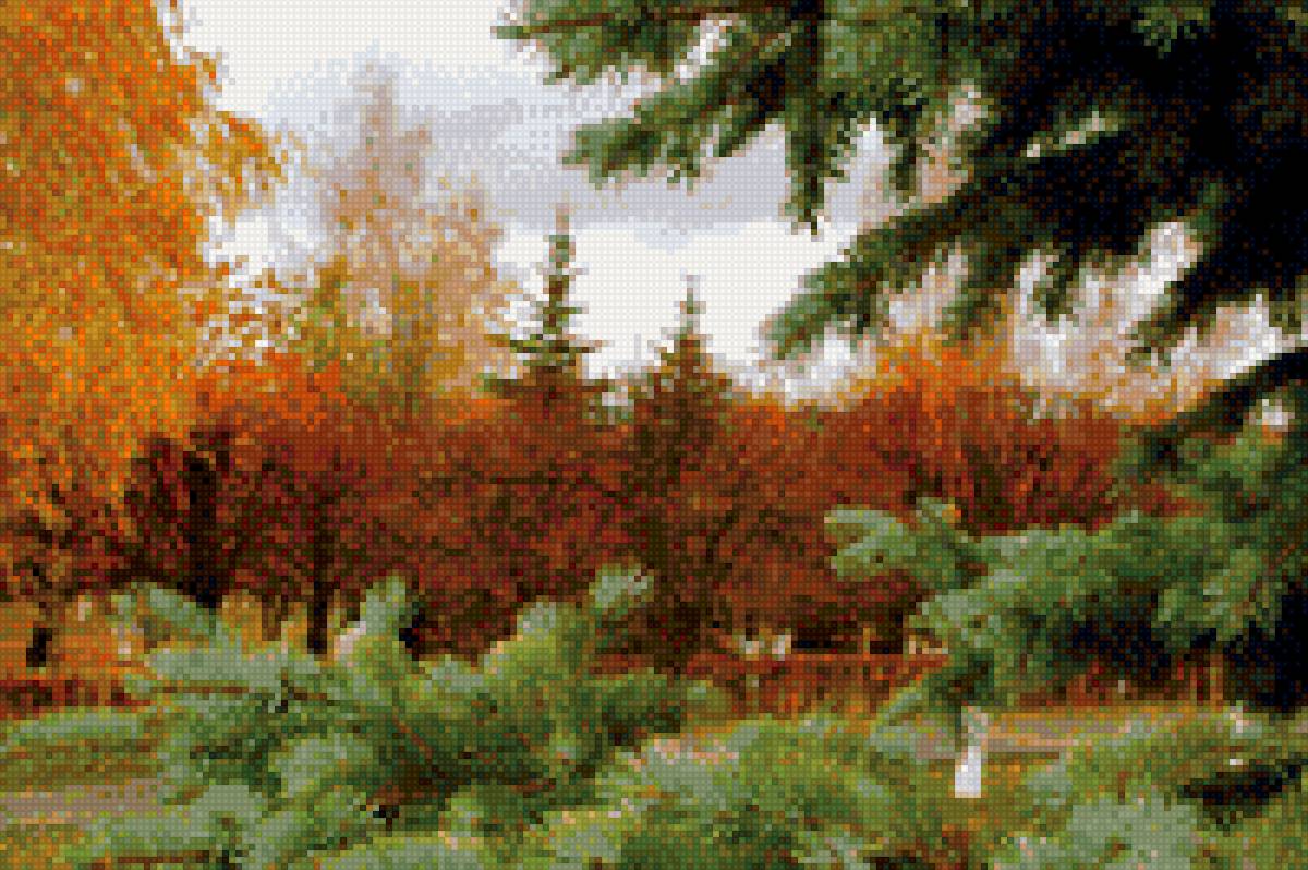 Осень в лесу - лес, осень, природа - предпросмотр