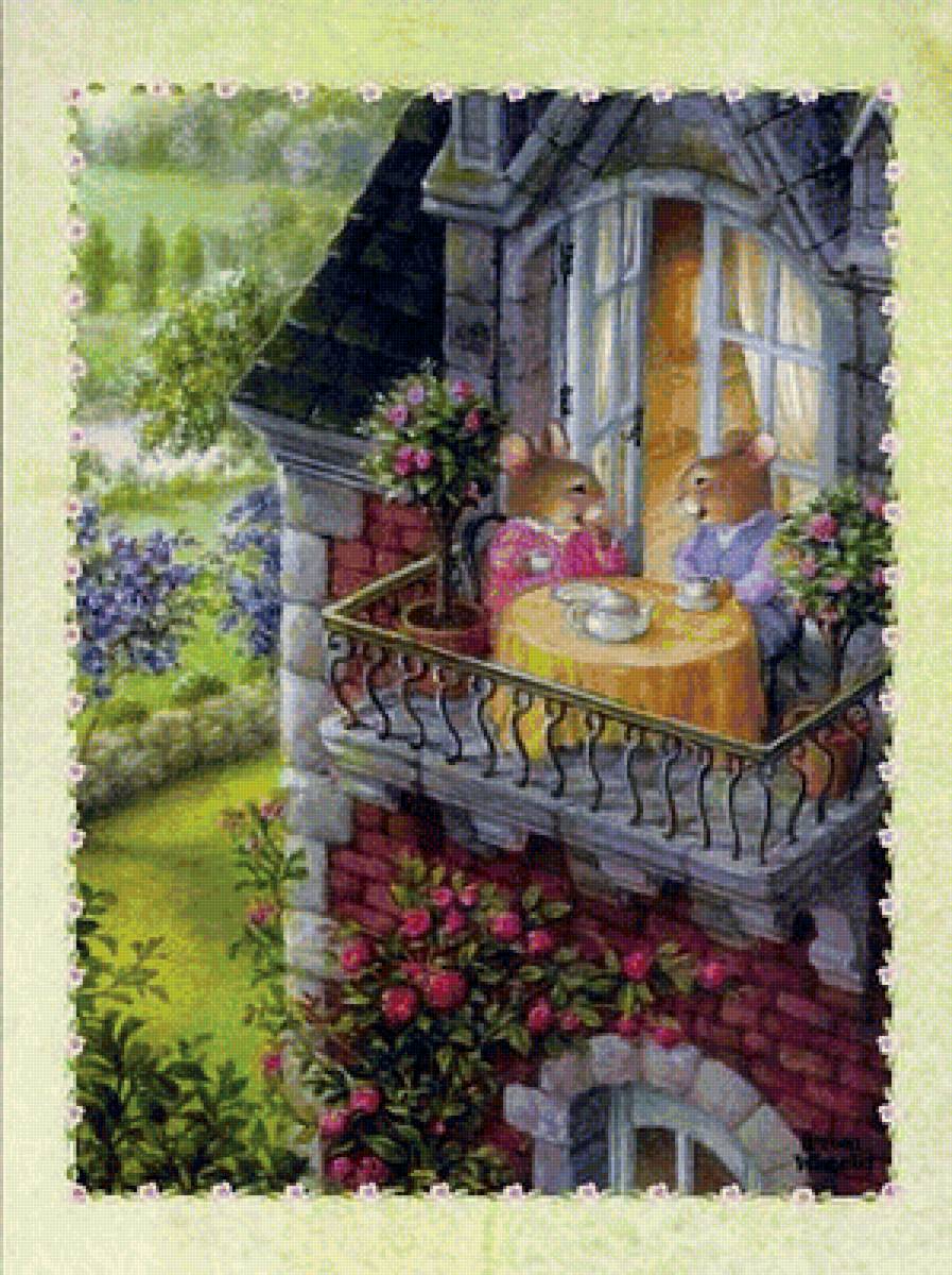 Мышки - иллюстрация, сказка - предпросмотр