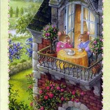 Схема вышивки «Мышки»