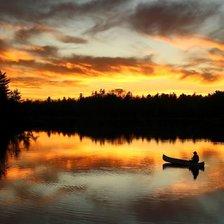 Схема вышивки «Баундари-Уотерс, Миннесота»