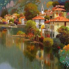 Схема вышивки «Живопись Pedro Roldán Molina»