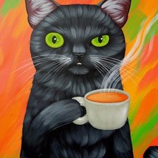 Схема вышивки «с добрым утром!»