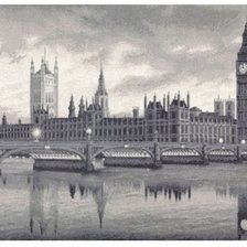 Схема вышивки «Лондон»