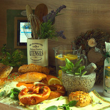 Схема вышивки «прованский стиль и домашняя выпечка»