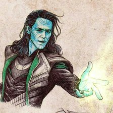 Схема вышивки «Локи»