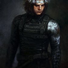 Схема вышивки «Зимний Солдат»