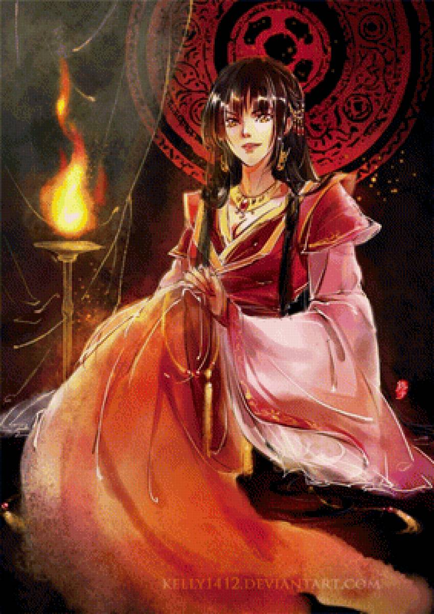 Девушка - иллюстрации, фэнтази, сказки - предпросмотр