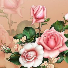 Схема вышивки «Розы»