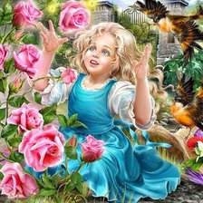 Схема вышивки «Герда»