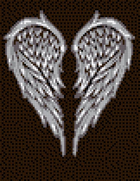 крылья 7 - крылья ангел тату - предпросмотр