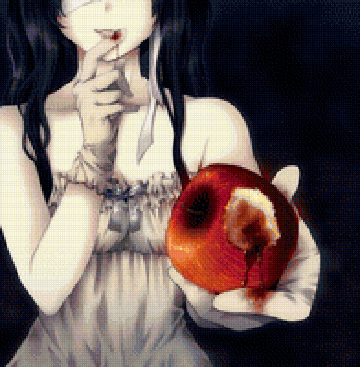 Яблоко Белоснежки - аниме, яблоко - предпросмотр