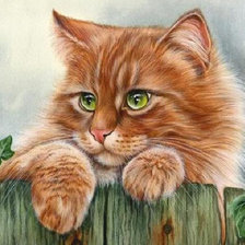 Схема вышивки «Рыжик»