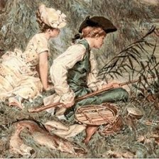 Схема вышивки «reka»