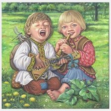 Схема вышивки «детская»