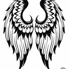 Схема вышивки «крылья10»