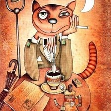 Схема вышивки «"Старый холостяк"»