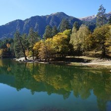 Схема вышивки «озеро кара-кель»