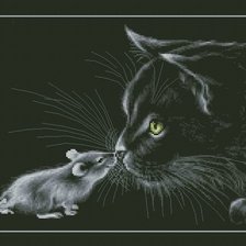 Схема вышивки «знакомство»