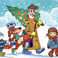 Схема вышивки «Новий рік»