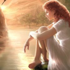 Схема вышивки «Одиночество»