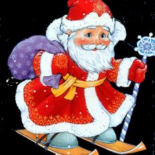 Схема вышивки «Мороз»