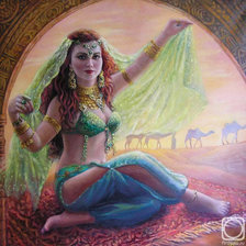 Схема вышивки «шахеризада»