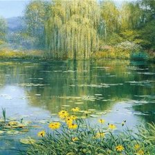 Схема вышивки «Ozero»