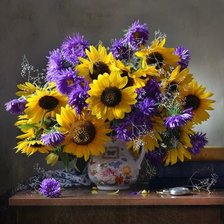 Схема вышивки «Соняшники»