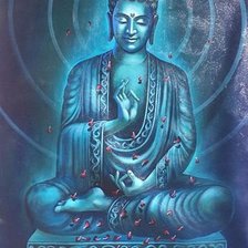 Схема вышивки «Будда»