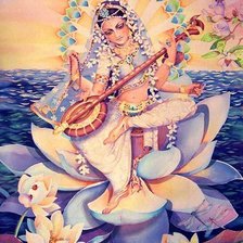 Схема вышивки «сарасвати»