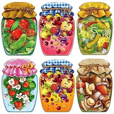 Схема вышивки «Вкусное панно для кухни»