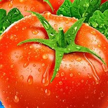 Схема вышивки «томаты»