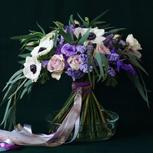 Схема вышивки «анемоны»