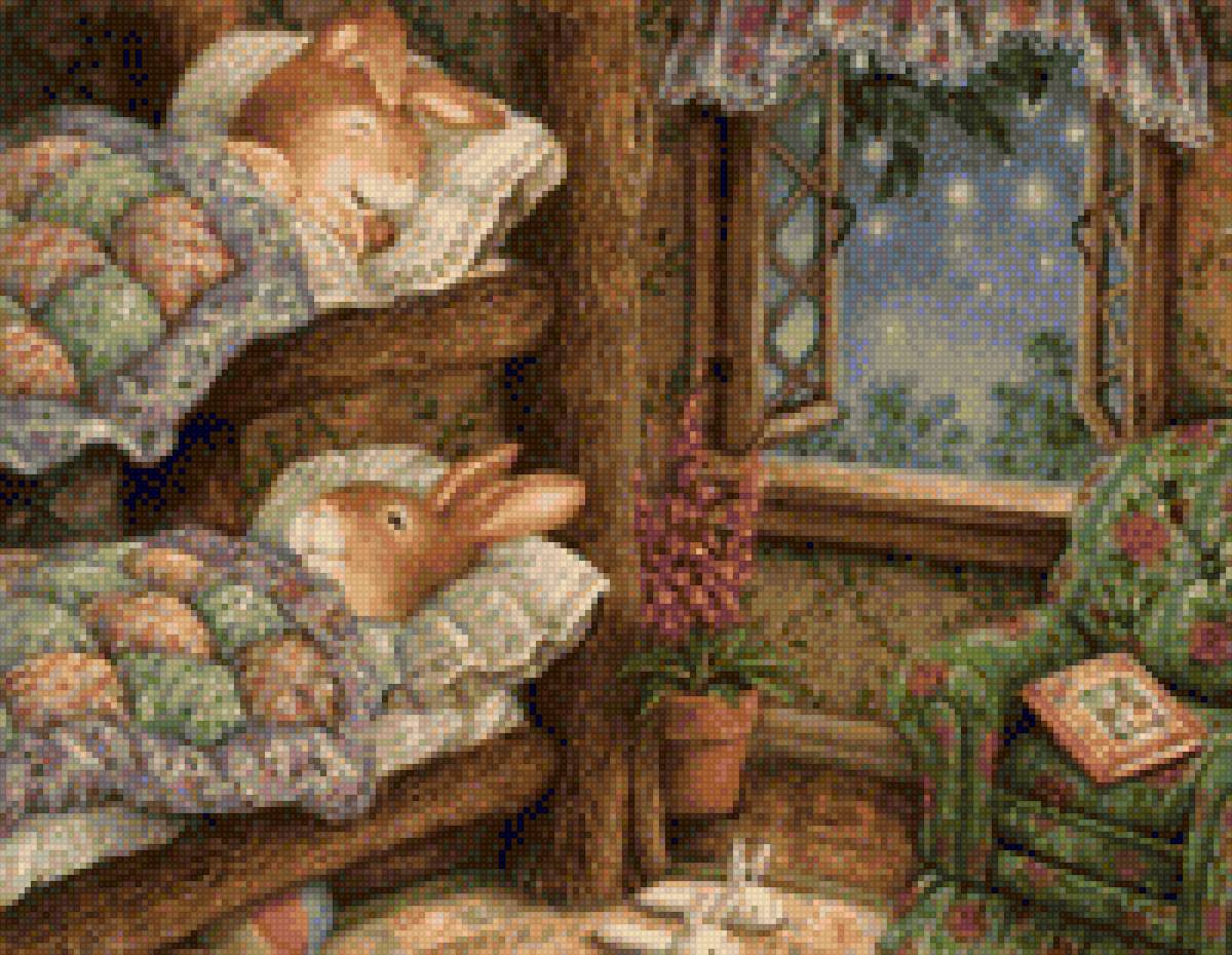 Крольчата - кролики двойняшки - предпросмотр