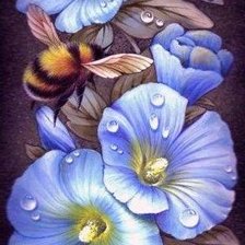 Схема вышивки «Мальва»