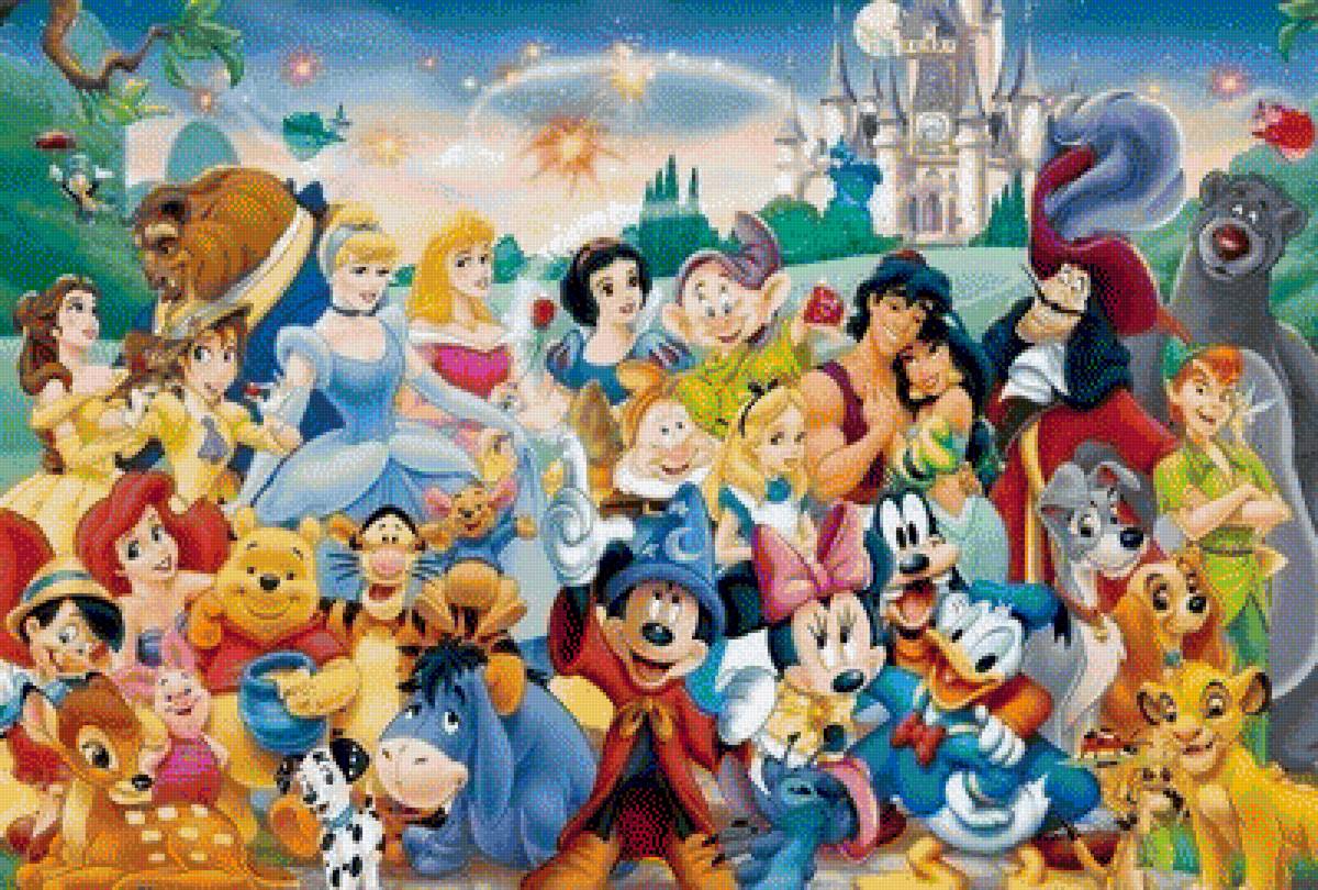 дисней все герои - предпросмотр