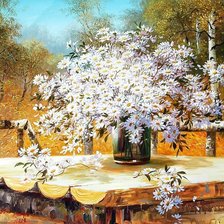 Схема вышивки «Ромашки»