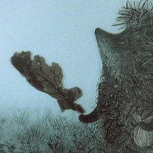 Схема вышивки «ежик в тумане»