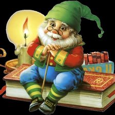 Схема вышивки «гном-гномыч»